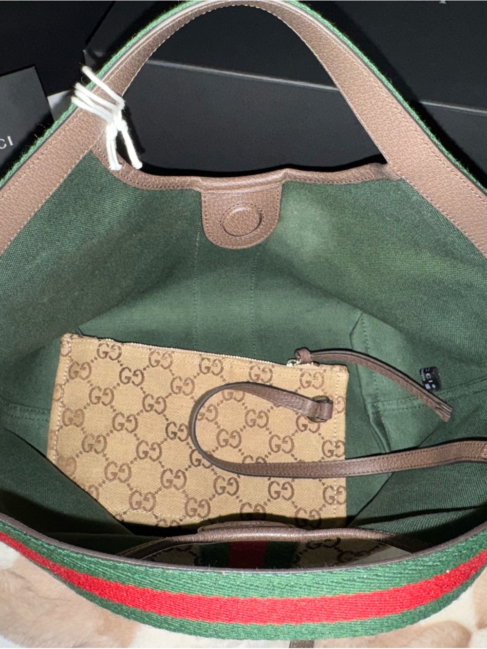 AUTHENTIC Gucci Giglio small tote bag - Picture 6 of 9